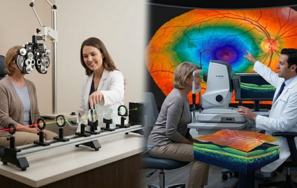 Retinal Imaging vs Routine Exams